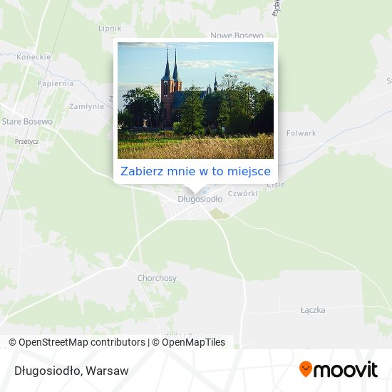 Mapa Długosiodło