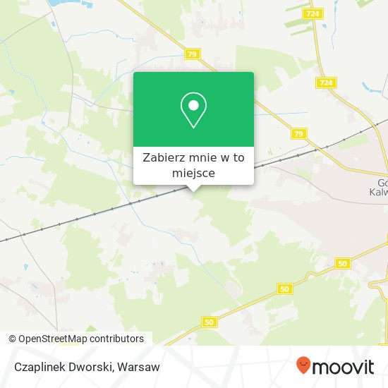 Mapa Czaplinek Dworski