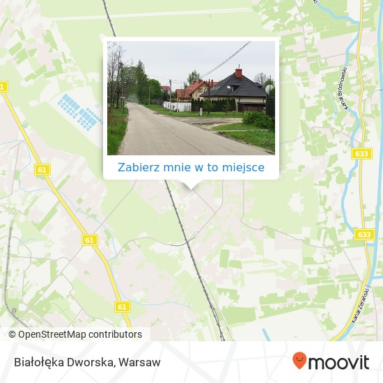 Mapa Białołęka Dworska