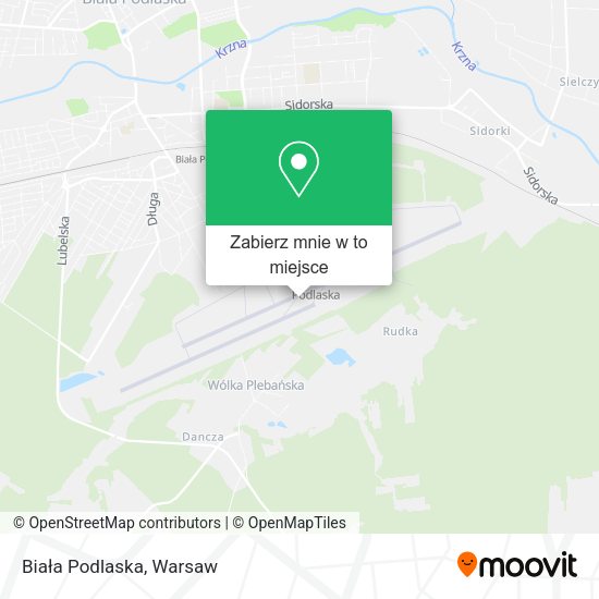 Mapa Biała Podlaska