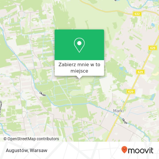 Mapa Augustów