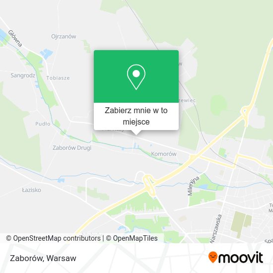 Mapa Zaborów