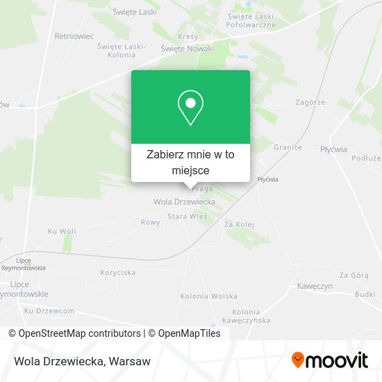 Mapa Wola Drzewiecka