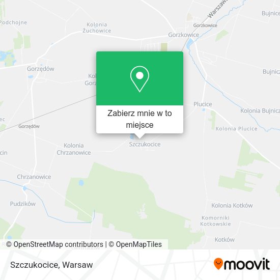 Mapa Szczukocice