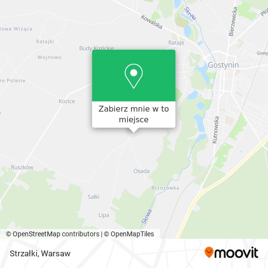 Mapa Strzałki