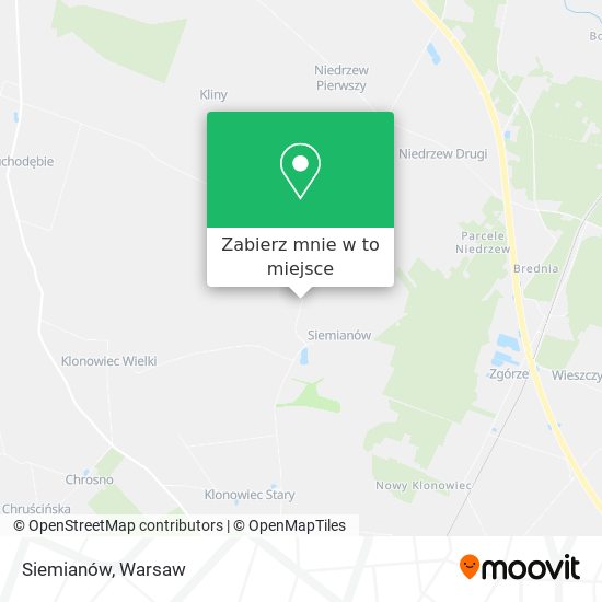 Mapa Siemianów