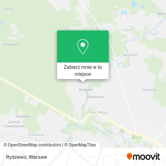 Mapa Rydzewo