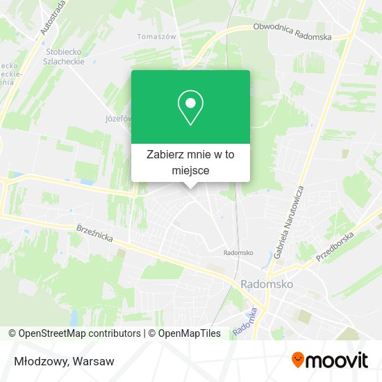 Mapa Młodzowy