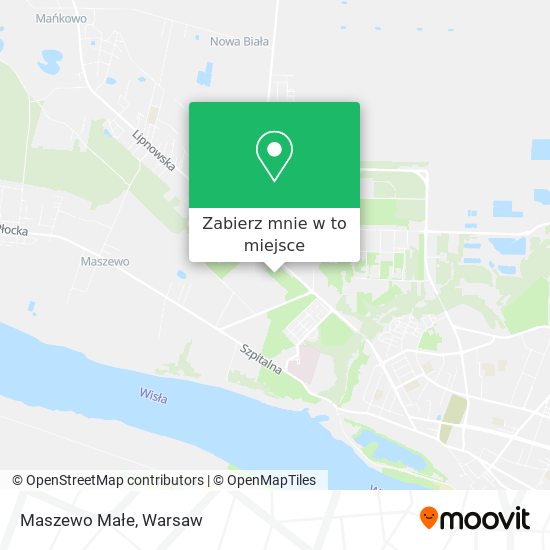 Mapa Maszewo Małe