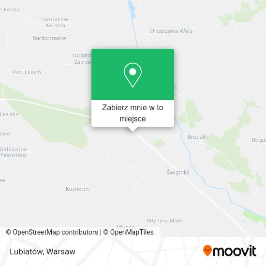 Mapa Lubiatów