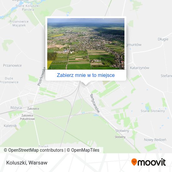 Mapa Koluszki