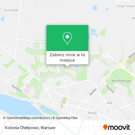 Mapa Kolonia Chełpowo