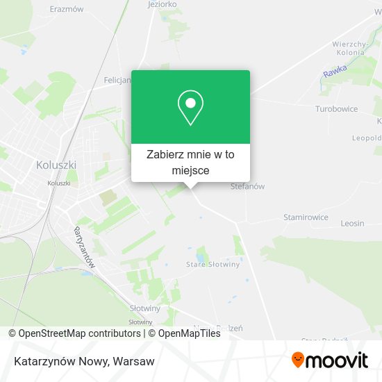 Mapa Katarzynów Nowy