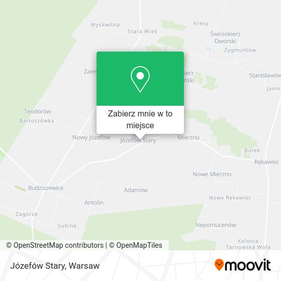 Mapa Józefów Stary