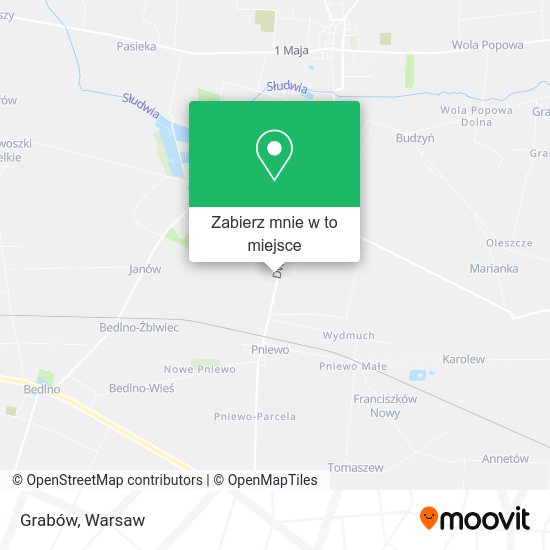 Mapa Grabów