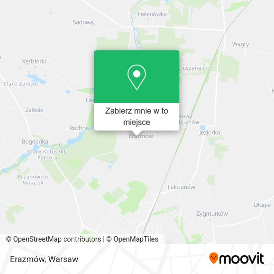 Mapa Erazmów