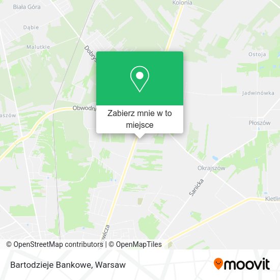 Mapa Bartodzieje Bankowe