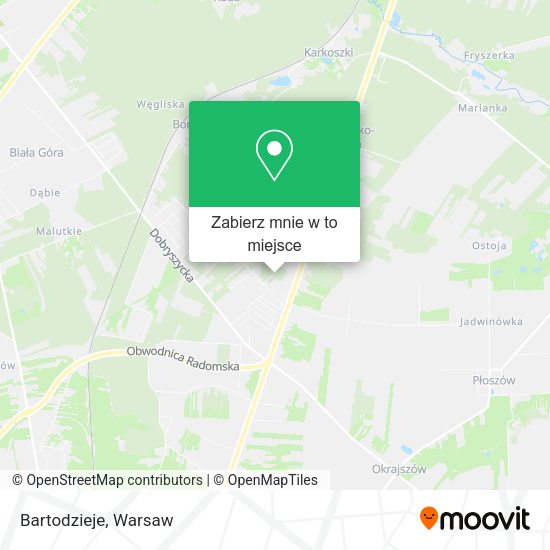 Mapa Bartodzieje