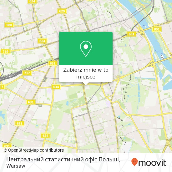 Mapa Центральний статистичний офіс Польщі