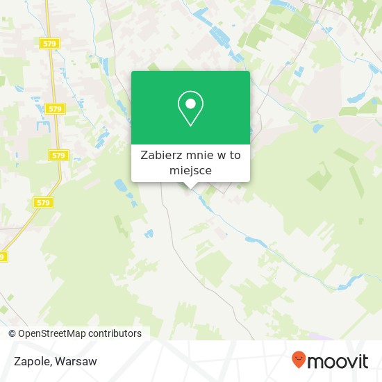 Mapa Zapole