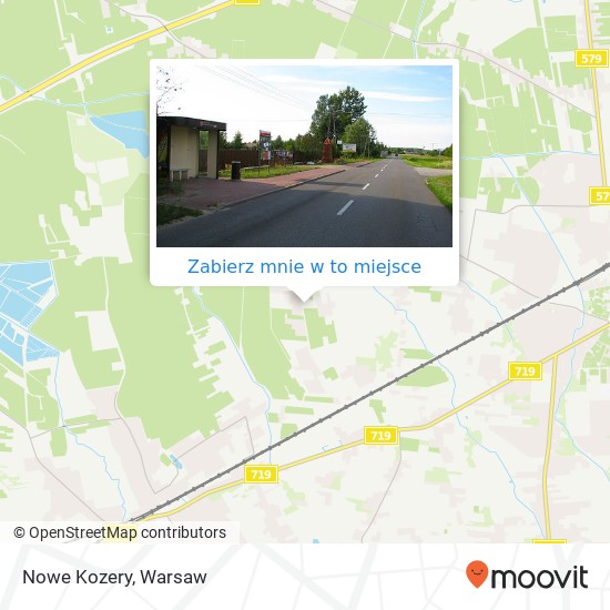 Mapa Nowe Kozery