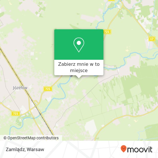 Mapa Zamlądz