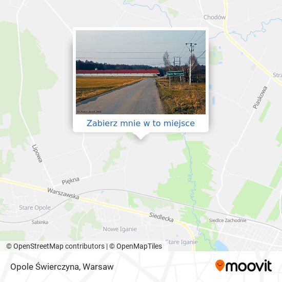 Mapa Opole Świerczyna