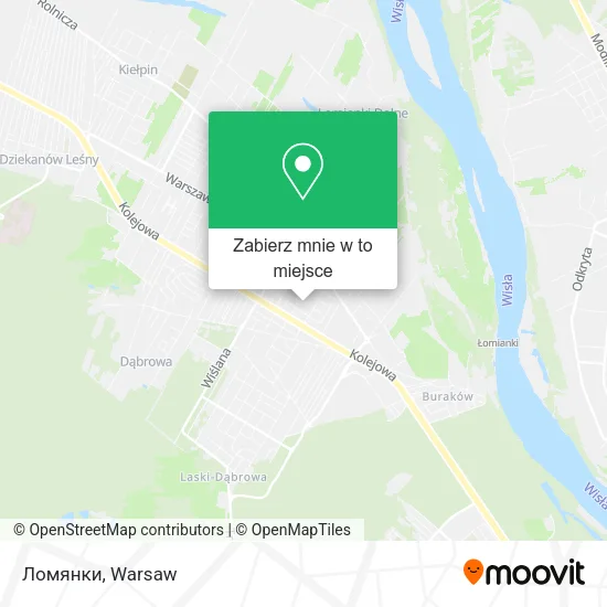 Mapa Ломянки