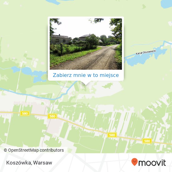 Mapa Koszówka