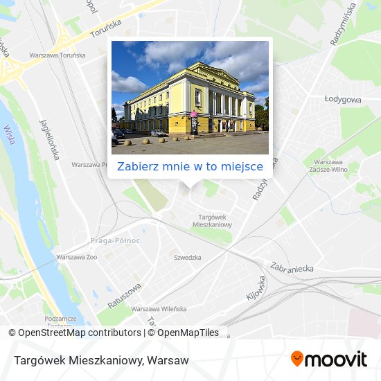 Mapa Targówek Mieszkaniowy