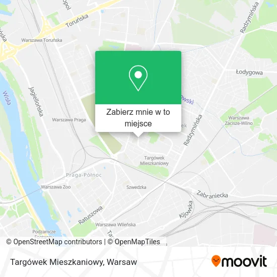 Mapa Targówek Mieszkaniowy