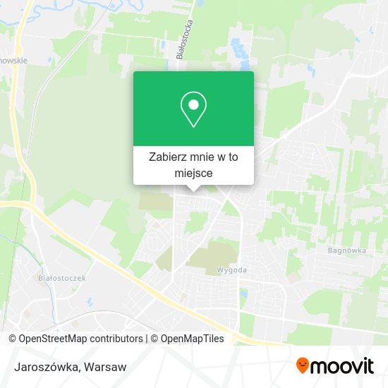 Mapa Jaroszówka