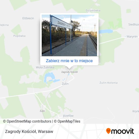 Mapa Zagrody Kościół