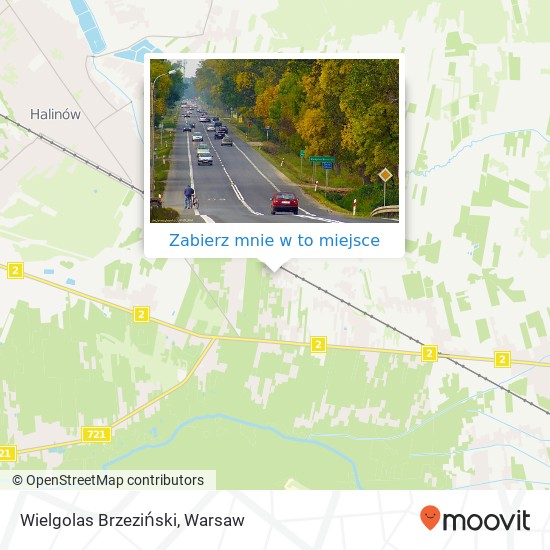 Mapa Wielgolas Brzeziński