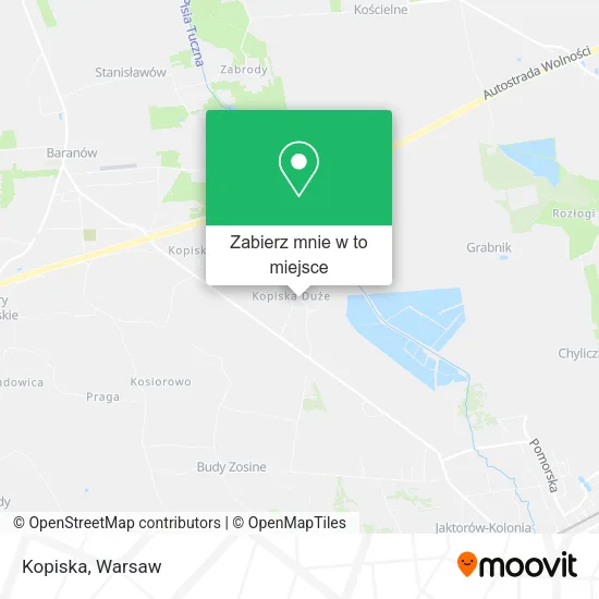 Mapa Kopiska