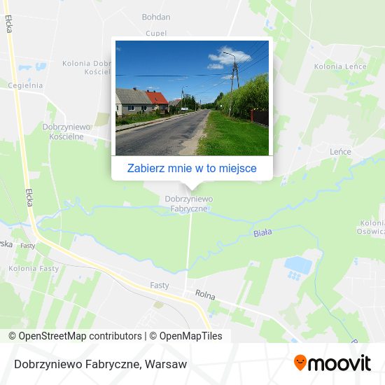 Mapa Dobrzyniewo Fabryczne