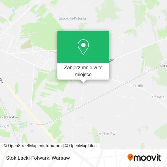 Mapa Stok Lacki-Folwark