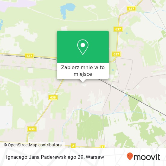 Mapa Ignacego Jana Paderewskiego 29