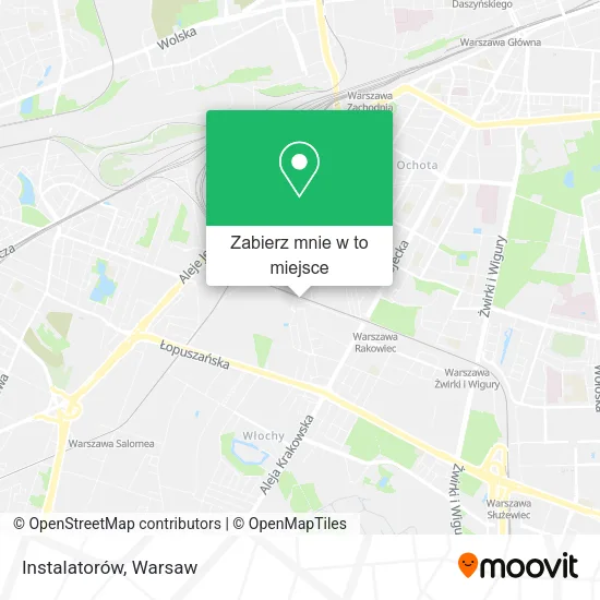 Mapa Instalatorów