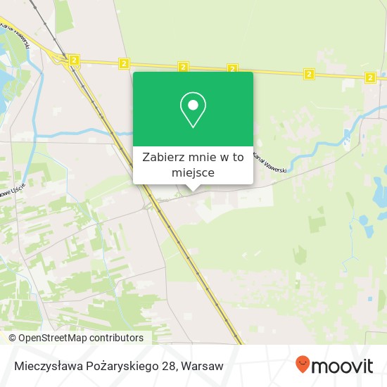 Mapa Mieczysława Pożaryskiego 28