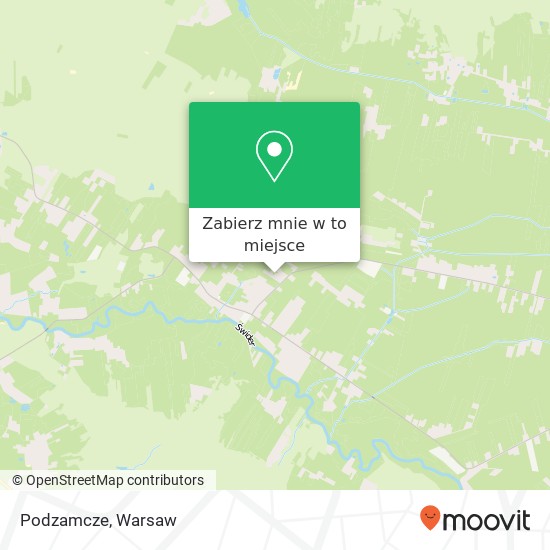 Mapa Podzamcze