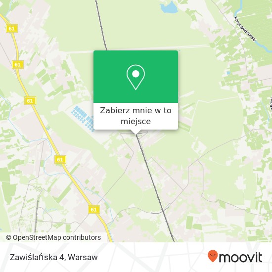 Mapa Zawiślańska 4