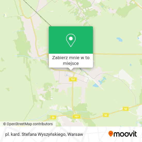 Mapa pl. kard. Stefana Wyszyńskiego