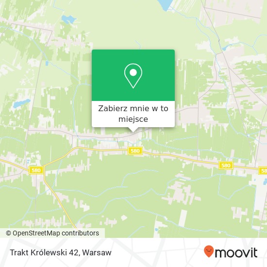 Mapa Trakt Królewski 42