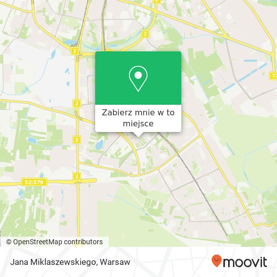 Mapa Jana Miklaszewskiego