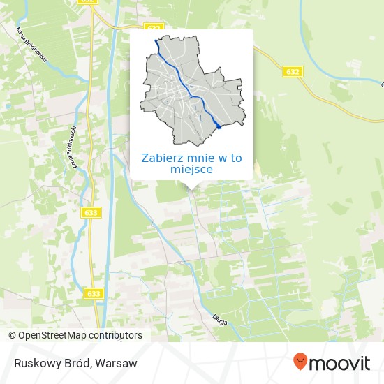 Mapa Ruskowy Bród