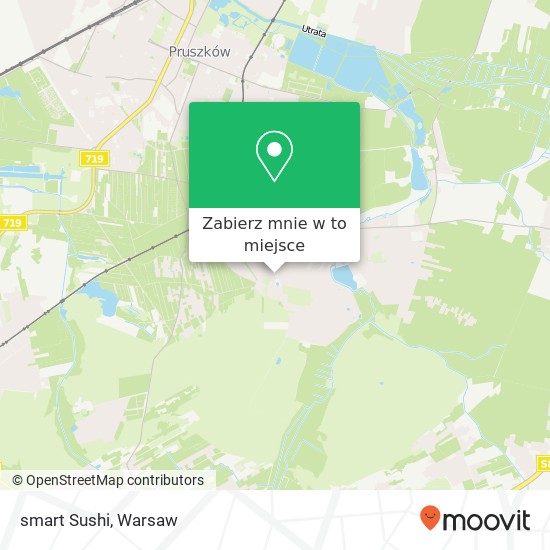 Mapa smart Sushi, ulica Turystyczna 2A 05-806 Michalowice