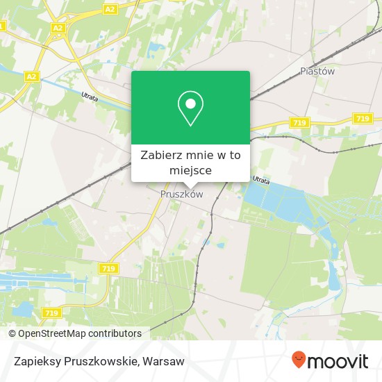 Mapa Zapieksy Pruszkowskie, ulica Jozefa Ignacego Kraszewskiego 28A 05-803 Pruszkow