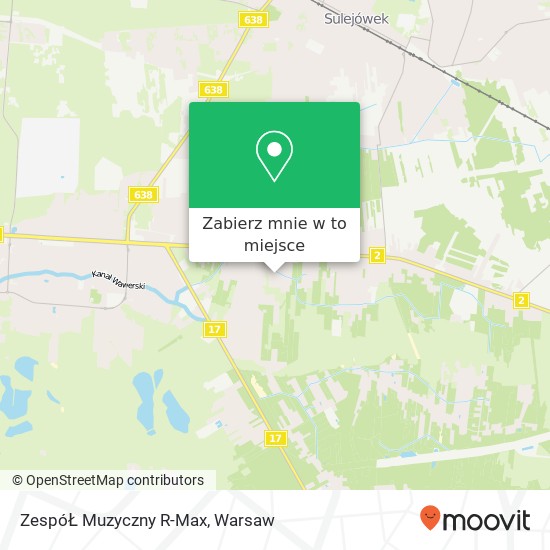 Mapa ZespóŁ Muzyczny R-Max, ulica Swierkowa 05-077 Wiazowna