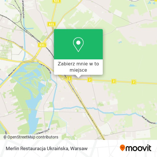 Mapa Merlin Restauracja Ukraińska